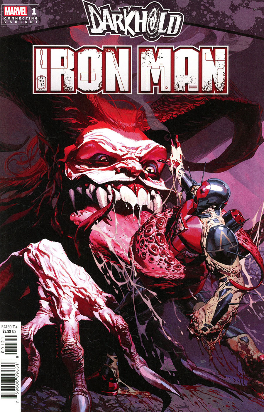Darkhold Iron Man #1 (One Shot) Cover B Variant Josemaria Casanovas Connecting Cover