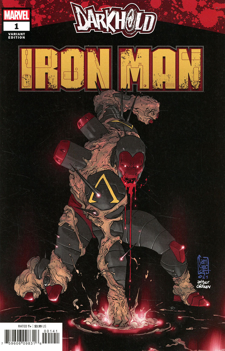 Darkhold Iron Man #1 (One Shot) Cover C Variant Giuseppe Camuncoli Cover