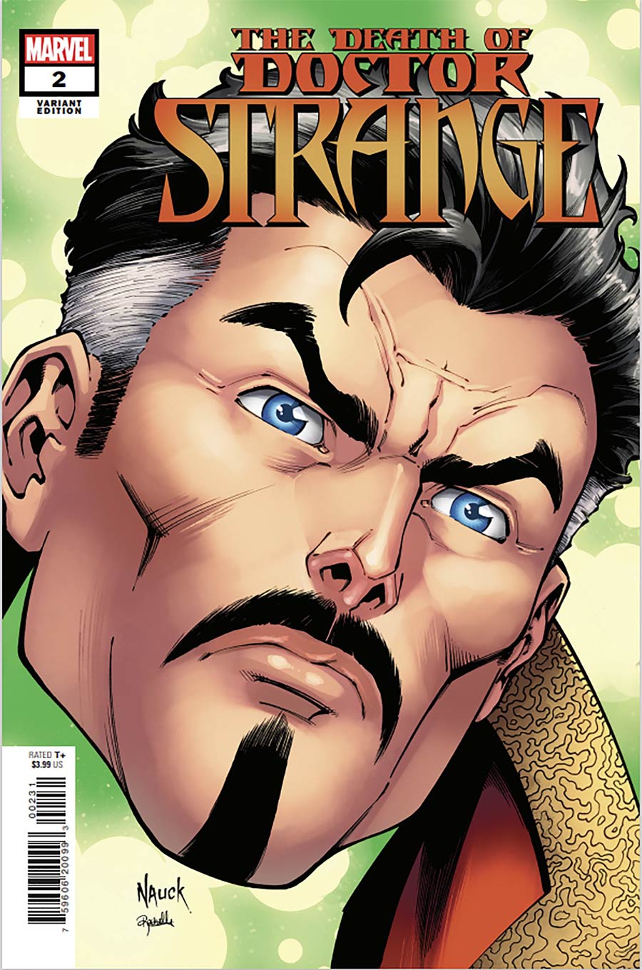 Death Of Doctor Strange #2 Cover D Variant Todd Nauck Headshot Cover
