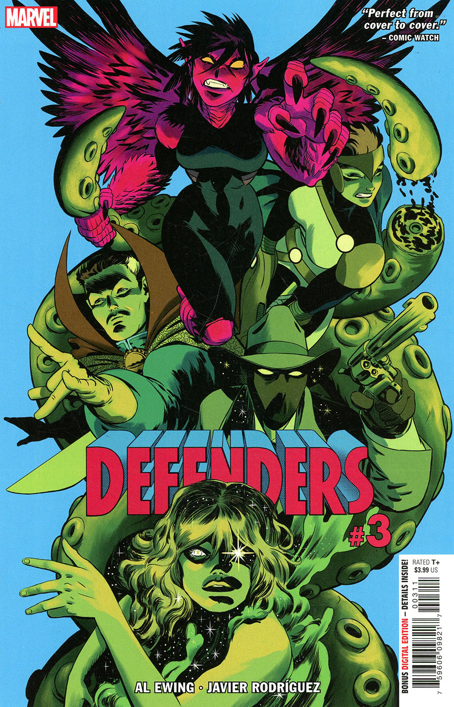 Defenders Vol 6 #3 Cover A Regular Javier Rodriguez Cover