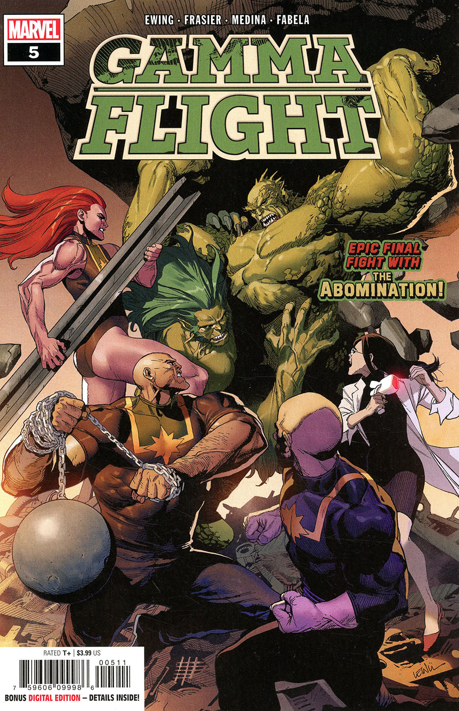 Gamma Flight #5 Cover A Regular Leinil Francis Yu Cover