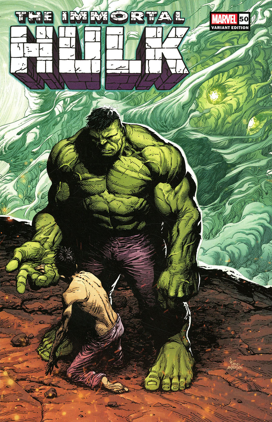 Immortal Hulk #50 Cover G Variant Gary Frank Cover