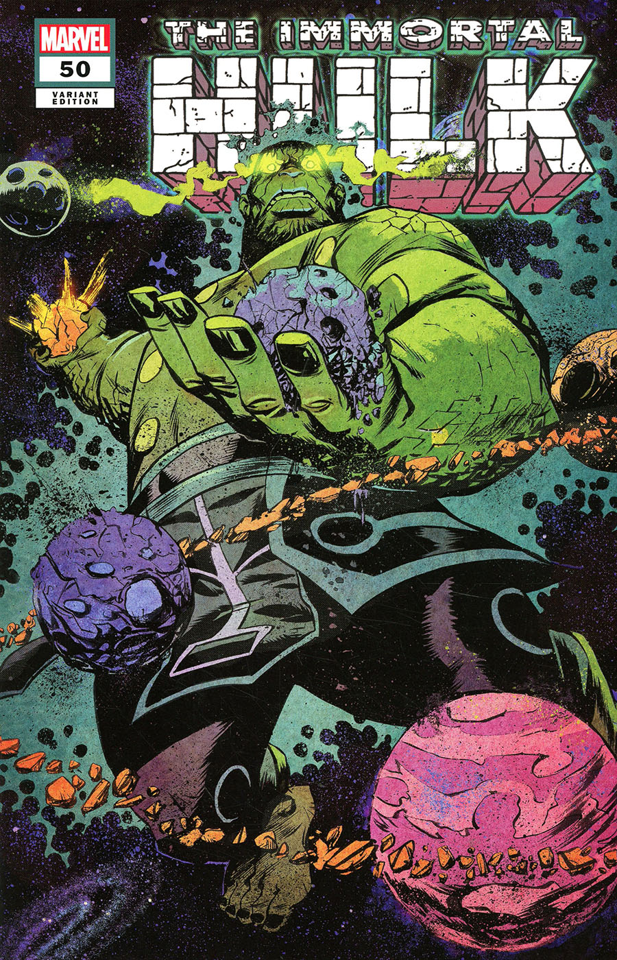 Immortal Hulk #50 Cover J Variant Sanford Greene Cover