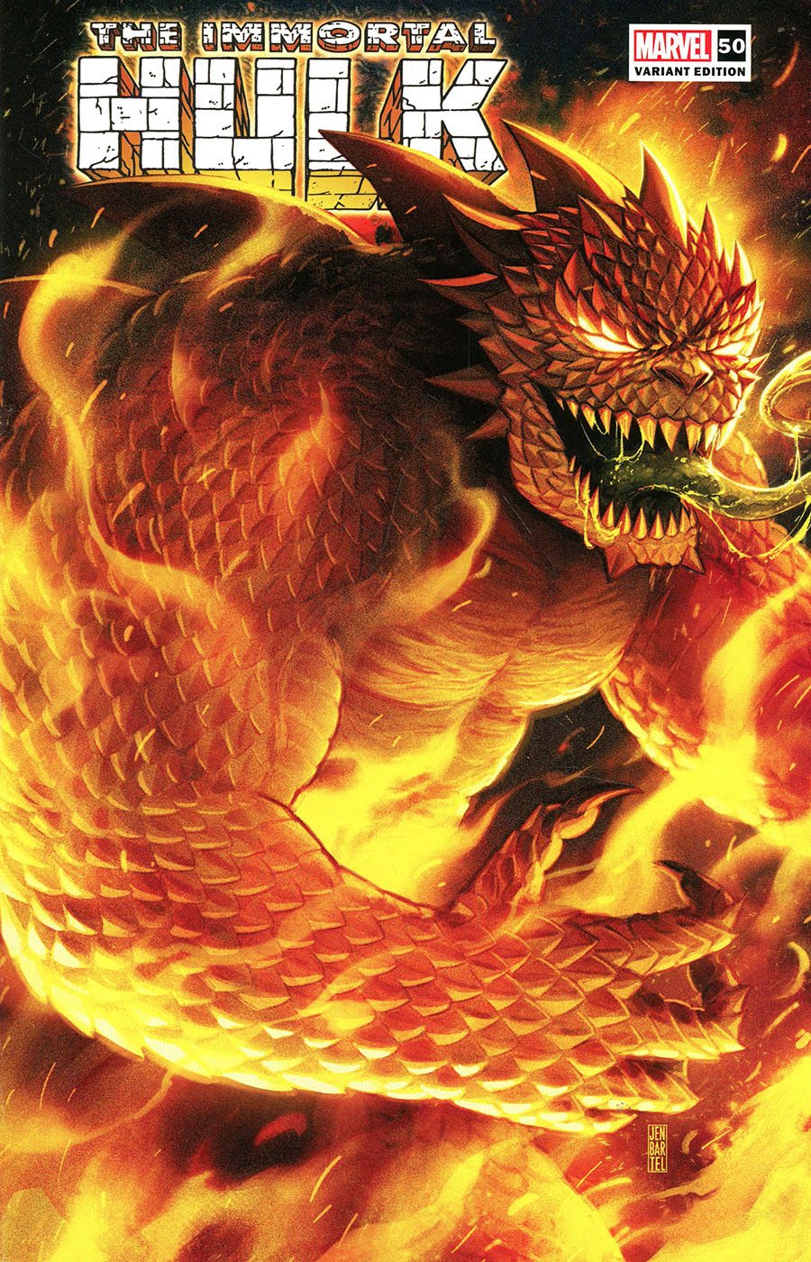 Immortal Hulk #50 Cover K Variant Jen Bartel Cover