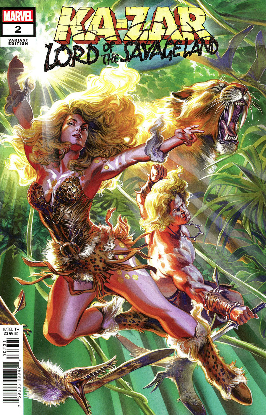 Ka-Zar Lord Of The Savage Land #2 Cover B Variant Felipe Massafera Cover