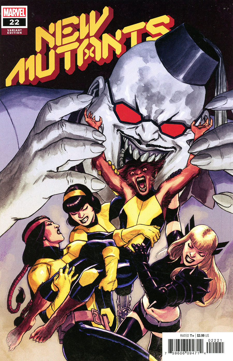 New Mutants Vol 4 #22 Cover B Variant David Lopez Cover