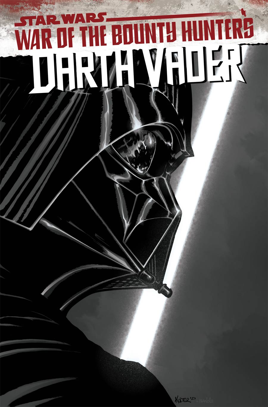 Star Wars Darth Vader #17 Cover C Variant Aaron Kuder Carbonite Cover (War Of The Bounty Hunters Tie-In)