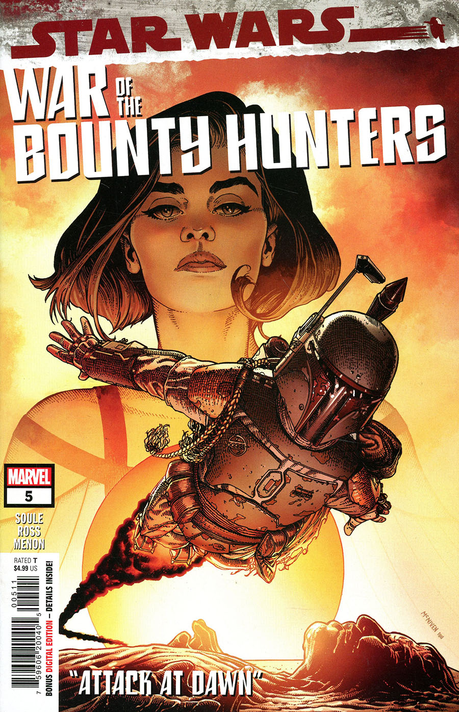Star Wars War Of The Bounty Hunters #5 Cover A Regular Steve McNiven Cover