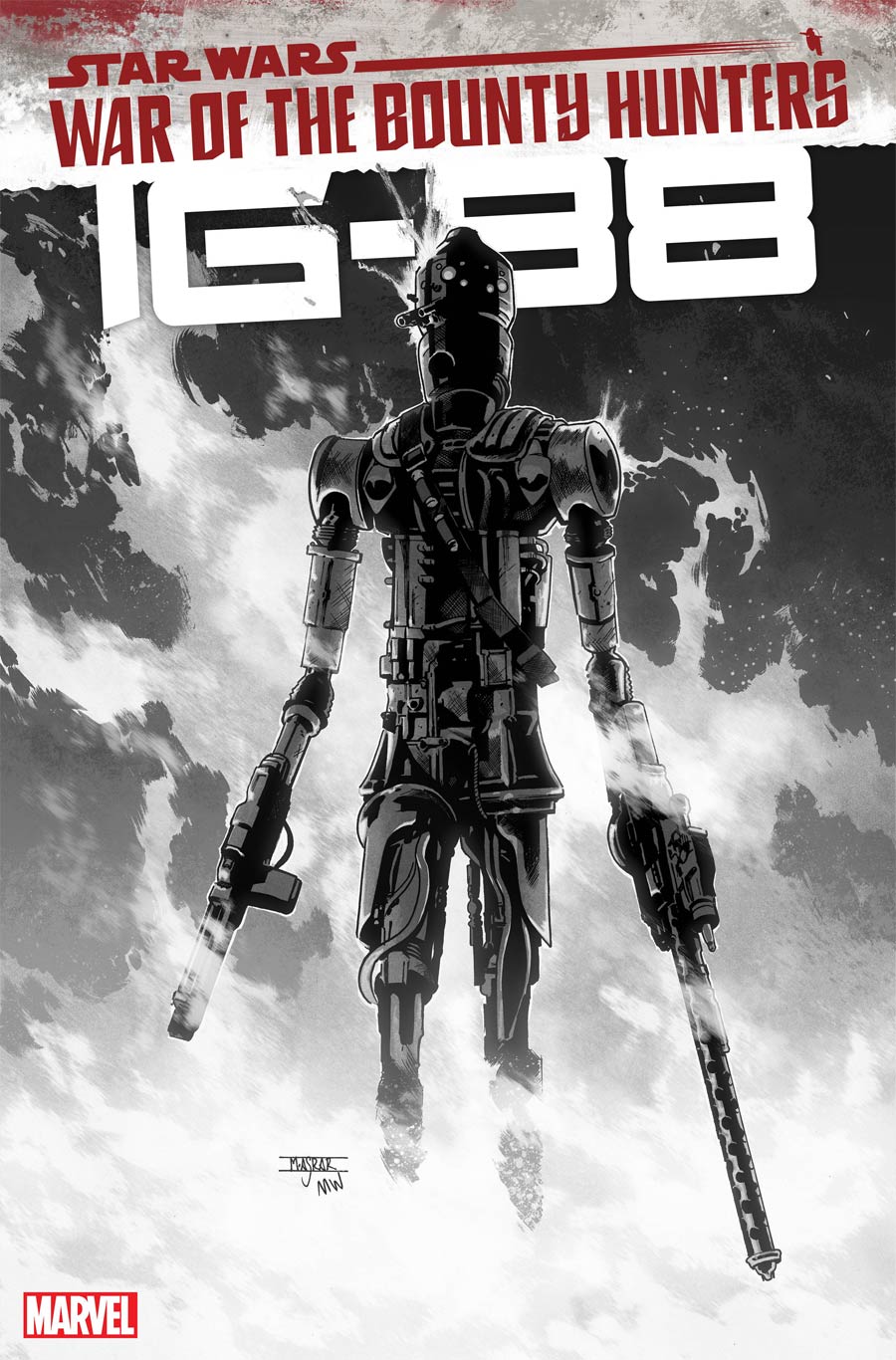 Star Wars War Of The Bounty Hunters IG-88 #1 (One Shot) Cover C Variant Mahmud Asrar Carbonite Cover