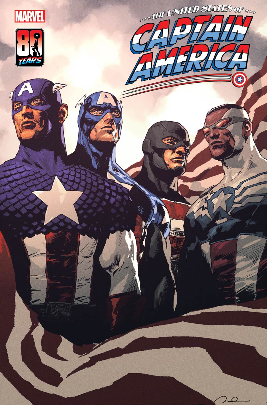 United States Of Captain America #5 Cover A Regular Gerald Parel Cover