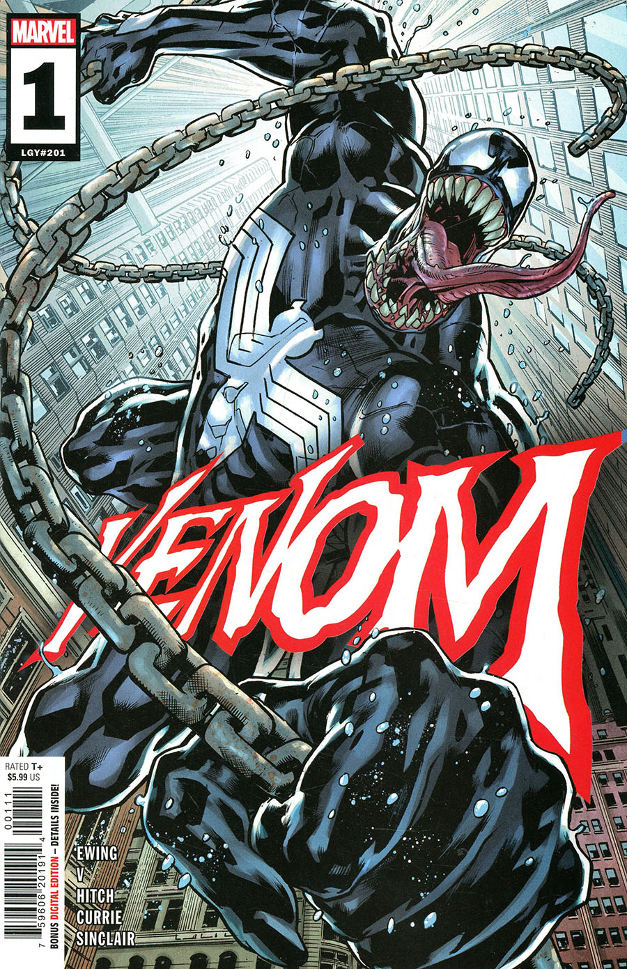 Venom Vol 5 #1 Cover A Regular Bryan Hitch Cover