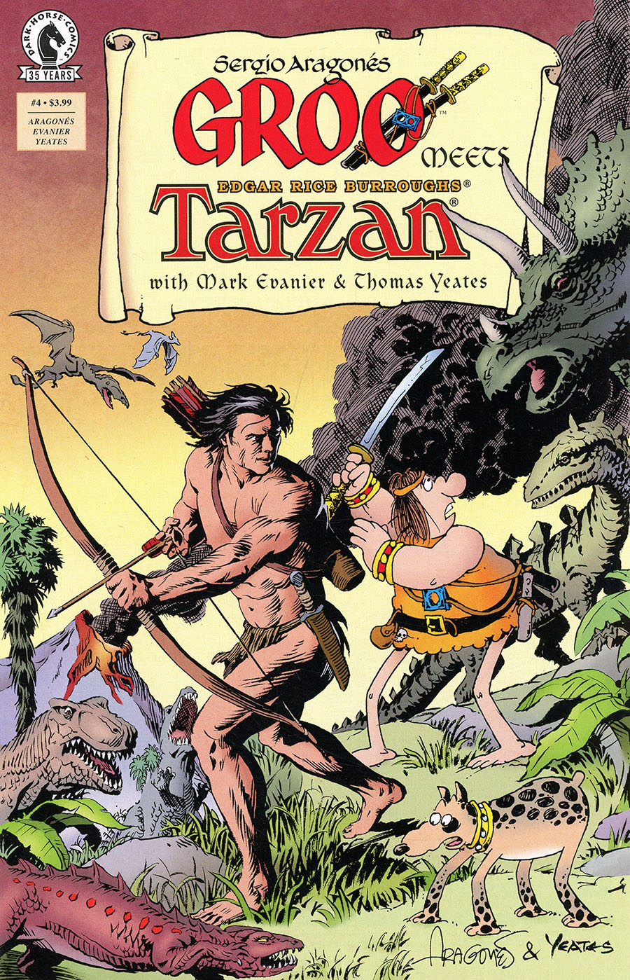 Groo Meets Tarzan #4