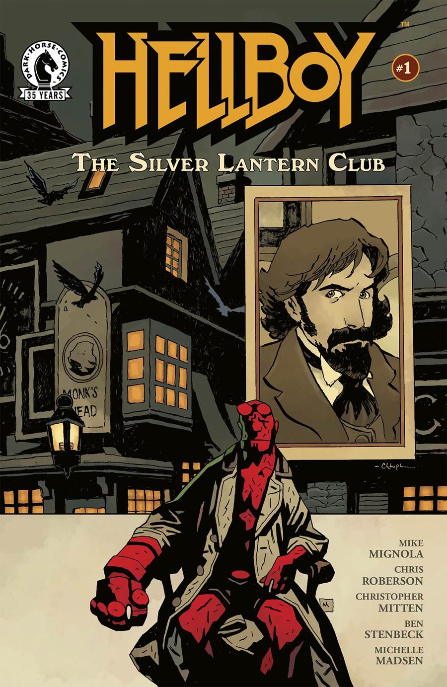 Hellboy Silver Lantern Club #1