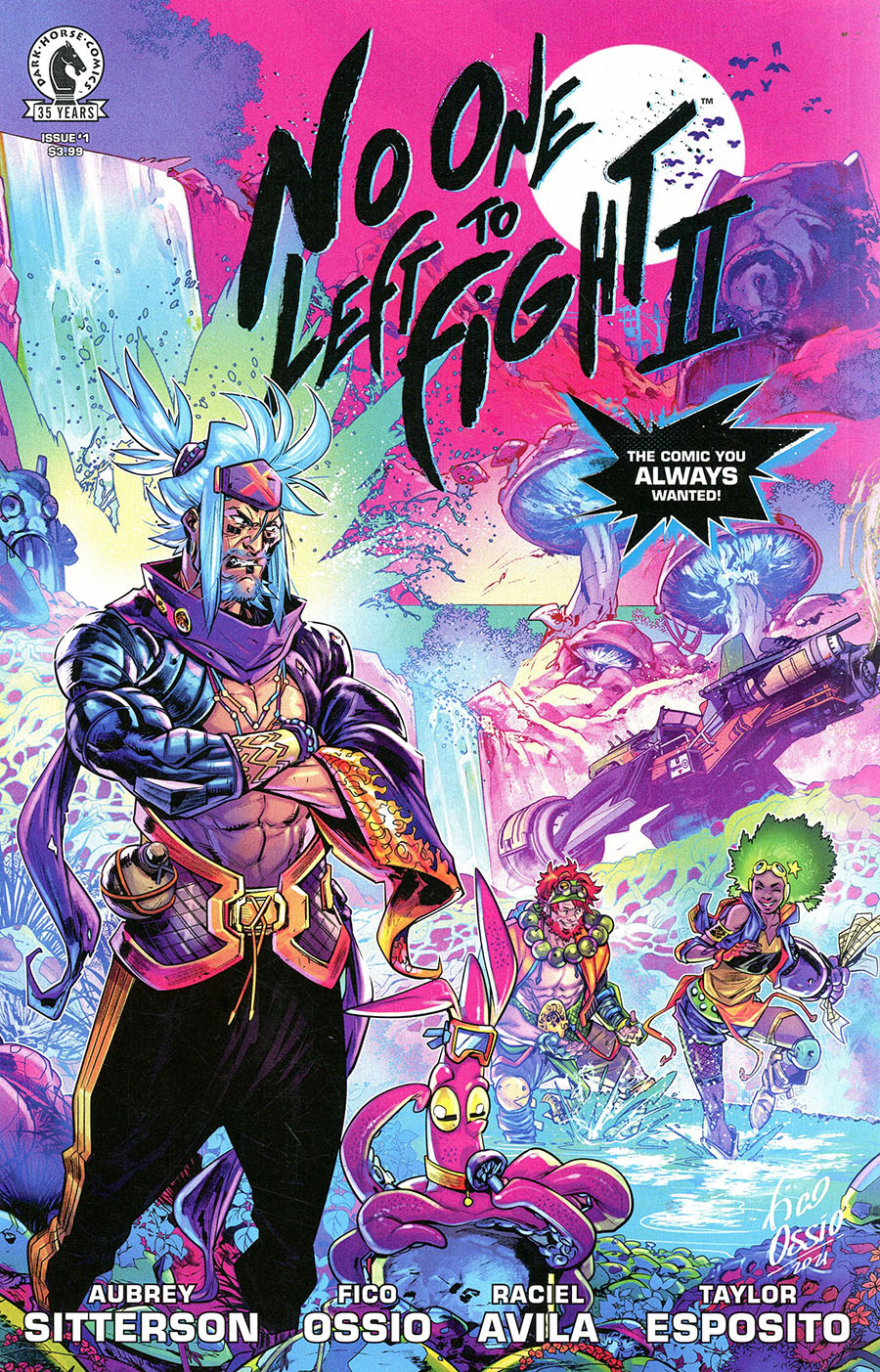 No One Left To Fight II #1 Cover A Regular Fico Ossio Cover