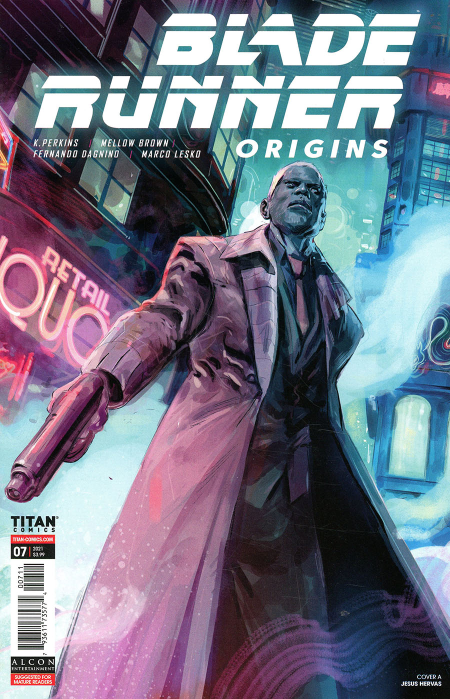 Blade Runner Origins #7 Cover A Regular Jesus Hervas Cover