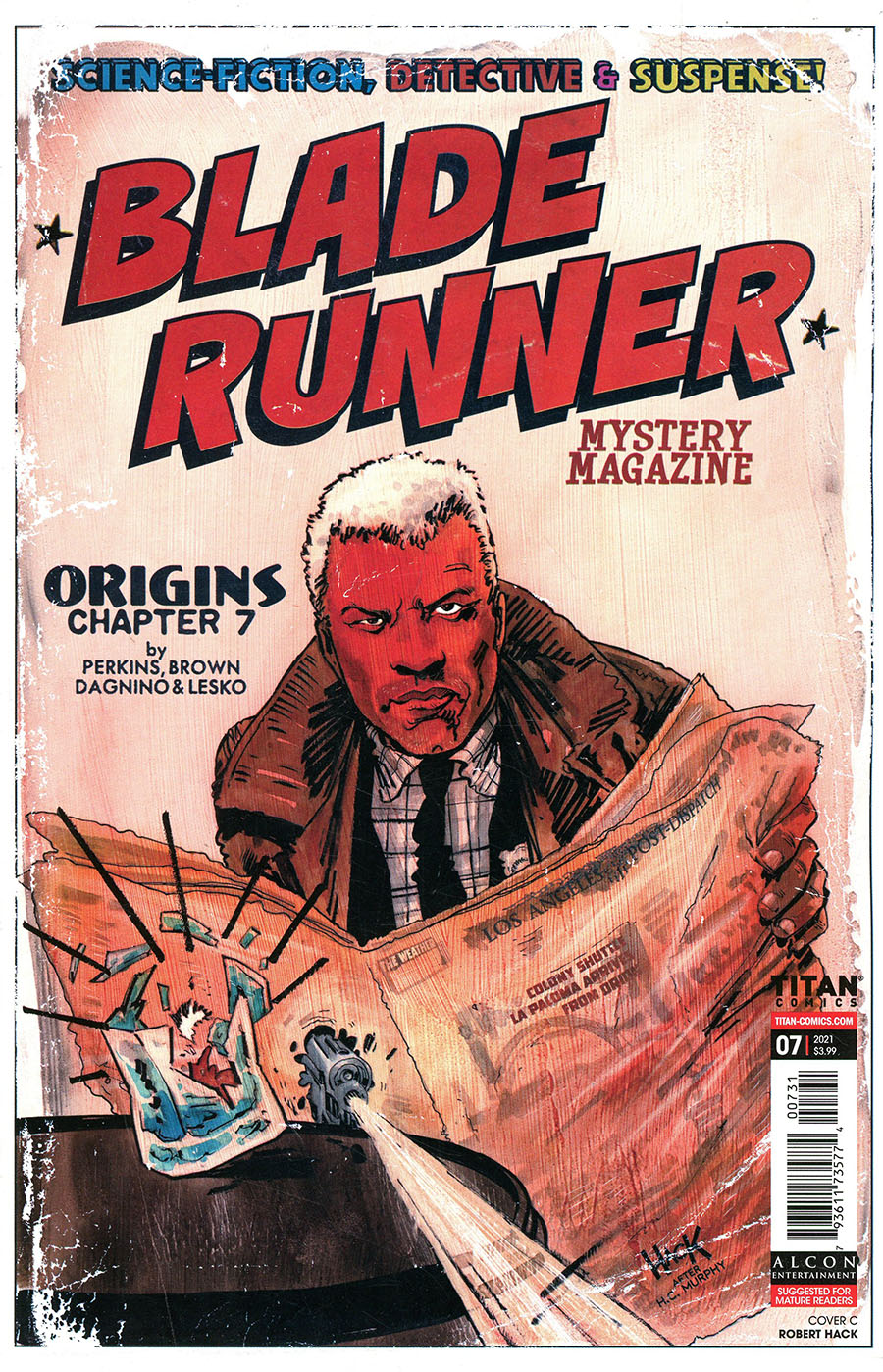 Blade Runner Origins #7 Cover C Variant Robert Hack Cover