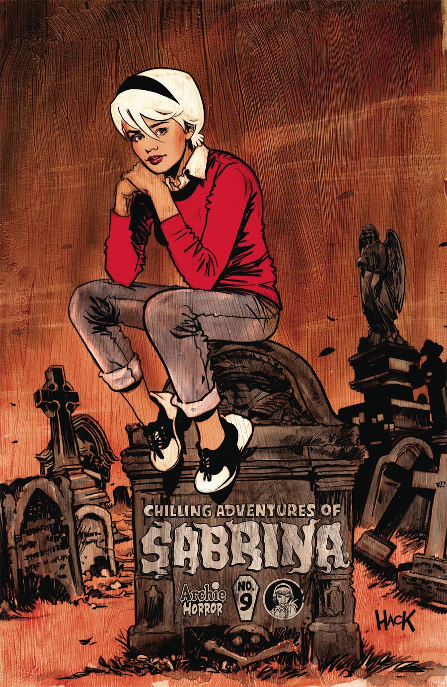 Chilling Adventures Of Sabrina #9 Cover B Variant Robert Hack Cover