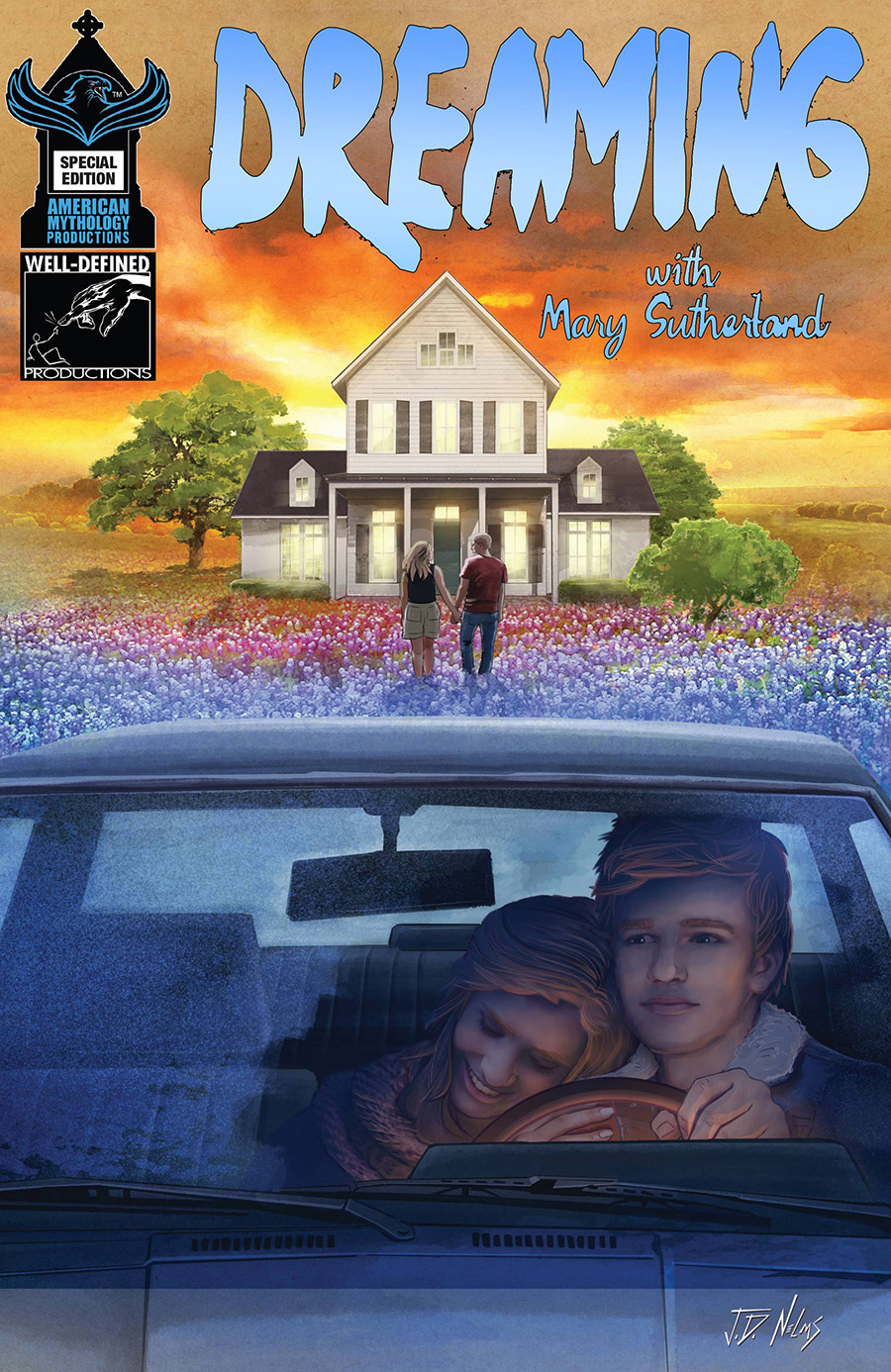Dreaming With Mary Sutherland #1 (One Shot) Cover B Limited Edition James Nelms Foil Cover