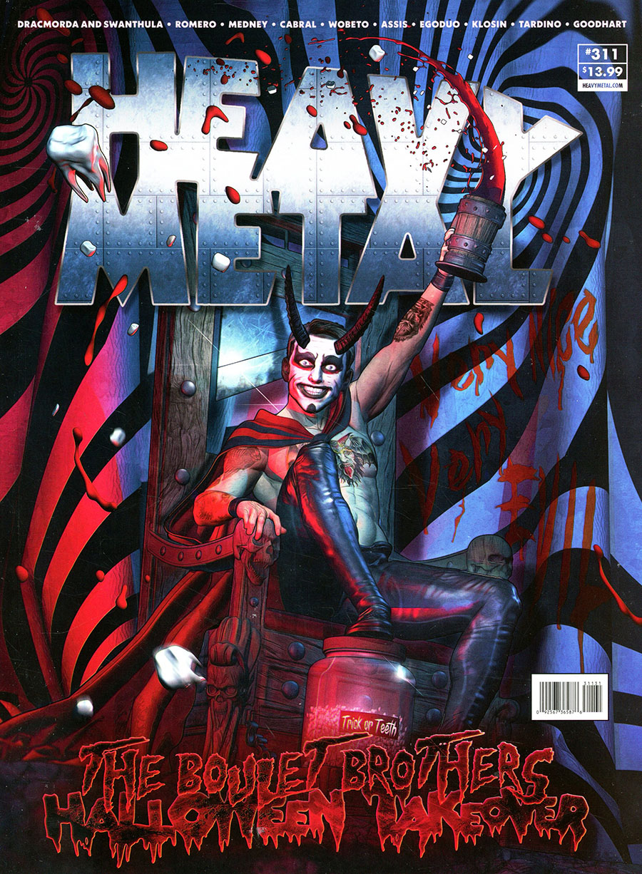 Heavy Metal #311 Cover B Variant Fabio Listrani Cover