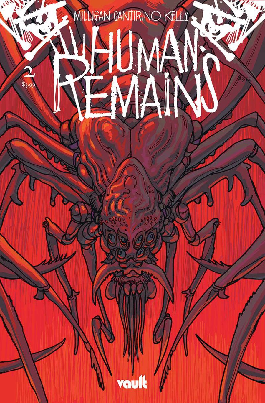 Human Remains #2 Cover B Variant Josh Hixson Cover