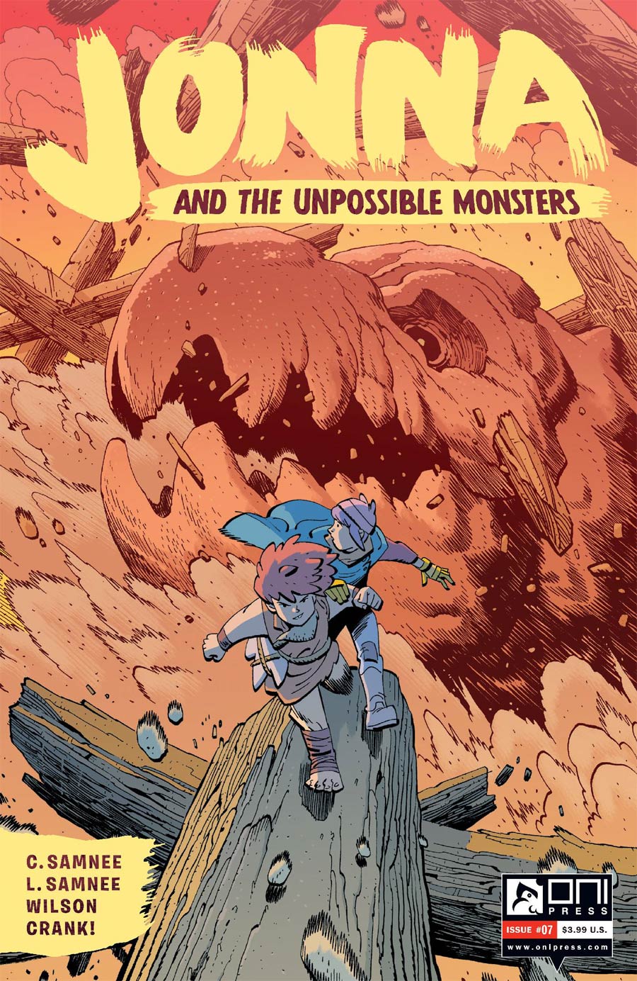 Jonna And The Unpossible Monsters #7 Cover B Variant Ethan Young Cover