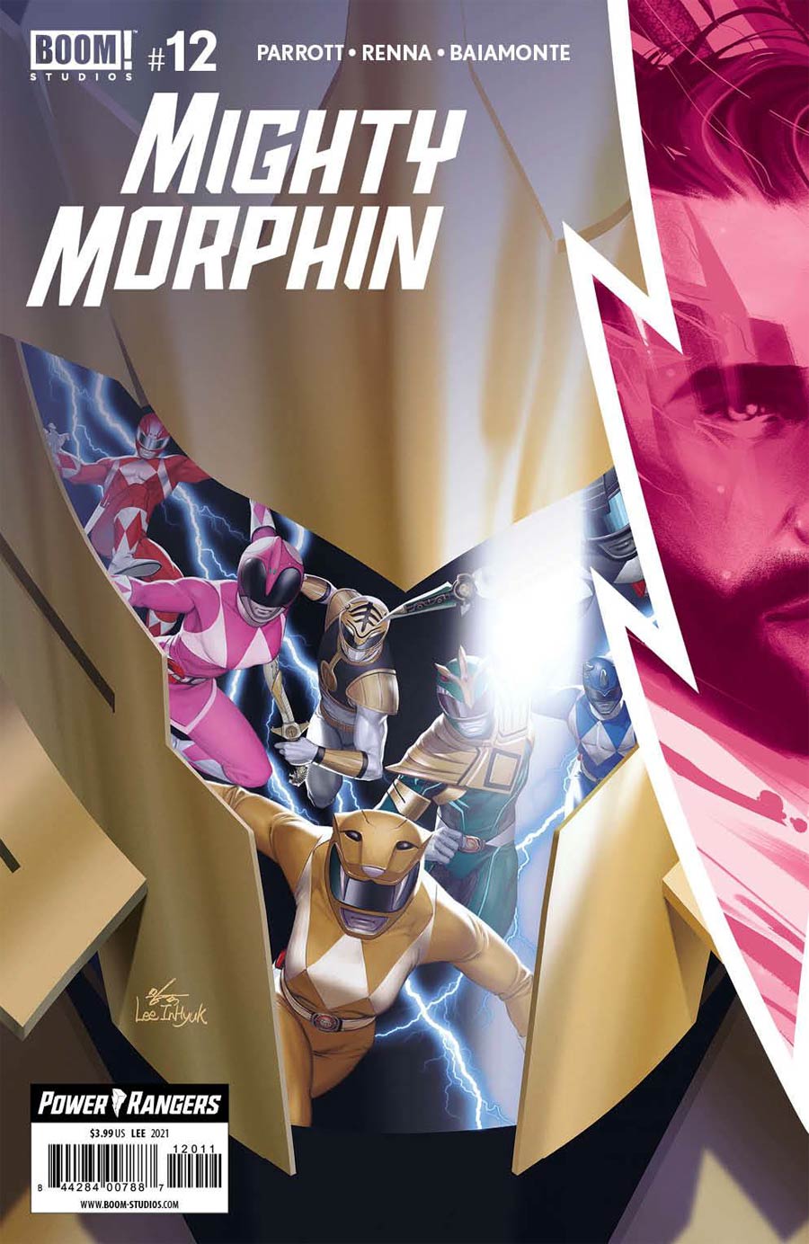 Mighty Morphin #12 Cover A Regular Inhyuk Lee Cover