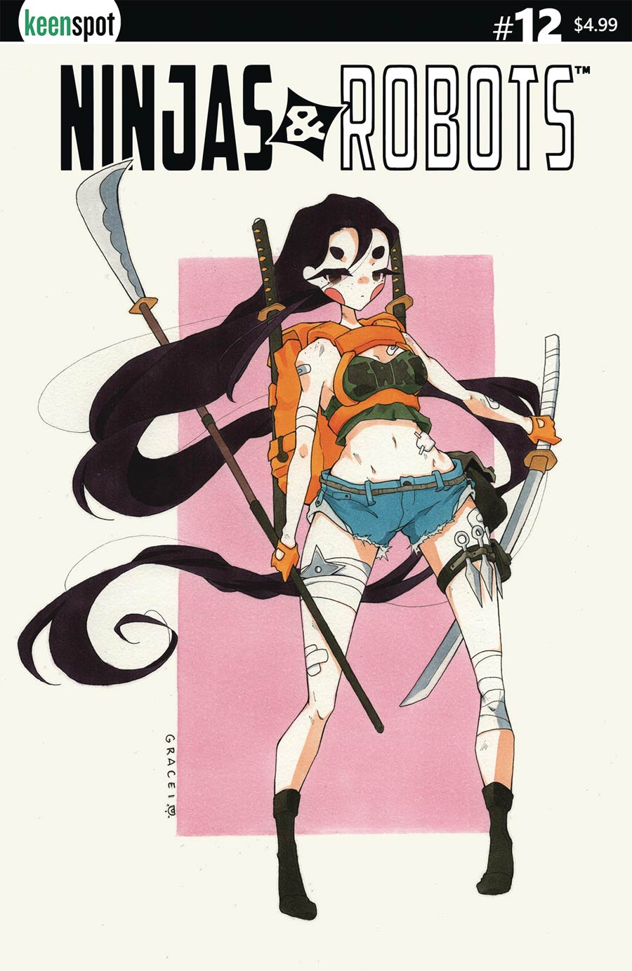 Ninjas And Robots #12 Cover C Variant Chelsea Gracei Cover