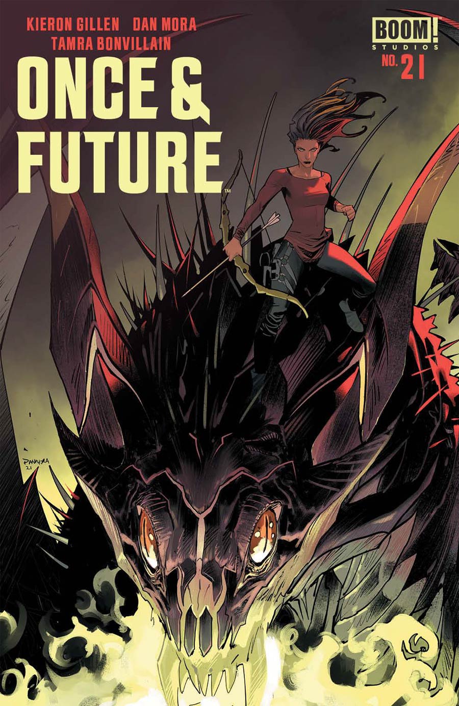 Once & Future #21 Cover A Regular Dan Mora Cover