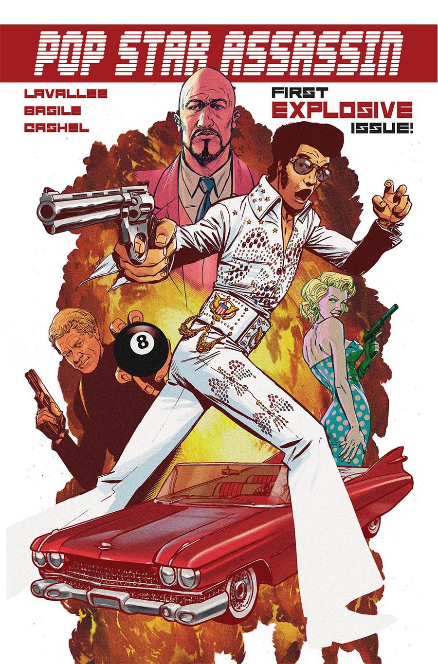 Pop Star Assassin #1 Cover A Regular Marcelo Basile Cover (Limit 1 Per Customer)