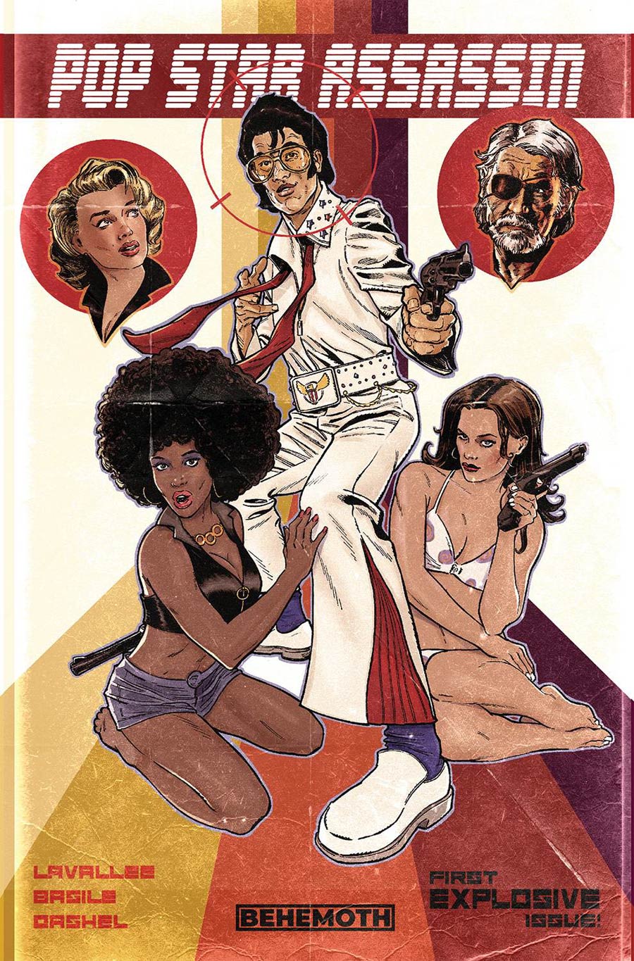 Pop Star Assassin #1 Cover F Variant Mack Chater Cover (Limit 1 Per Customer)