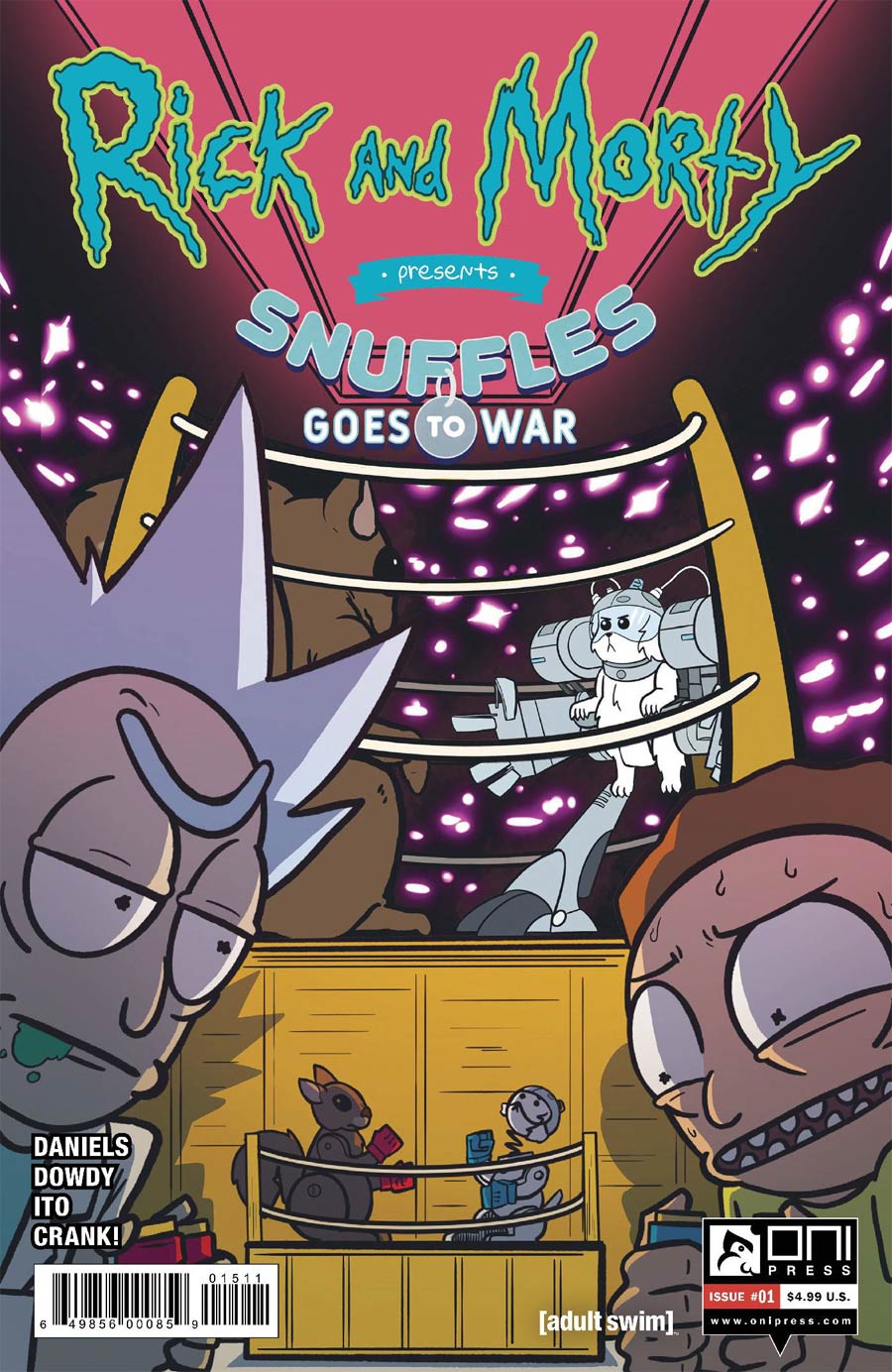 Rick And Morty Presents Snuffles Goes To War #1 (One Shot) Cover A Regular Devaun Dowdy Cover