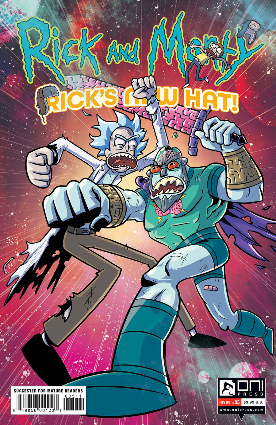 Rick And Morty Ricks New Hat #5 Cover A Regular Fred C Stresing Cover