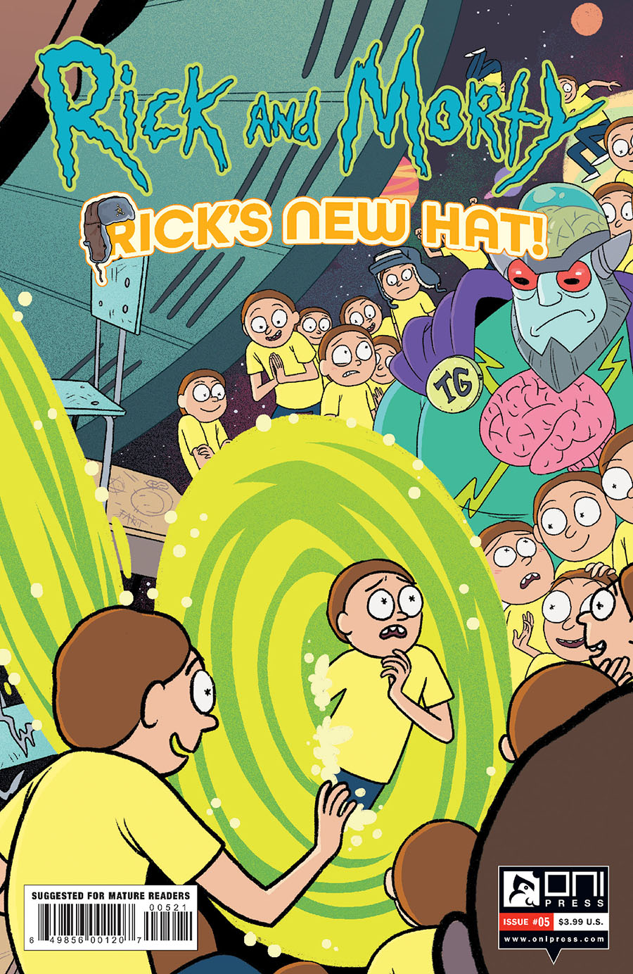 Rick And Morty Ricks New Hat #5 Cover B Variant Sarah Stern Cover