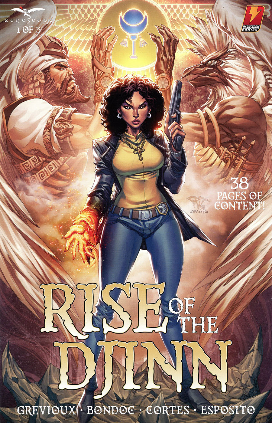 Rise Of The Djinn #1 Cover A Paolo Pantalena