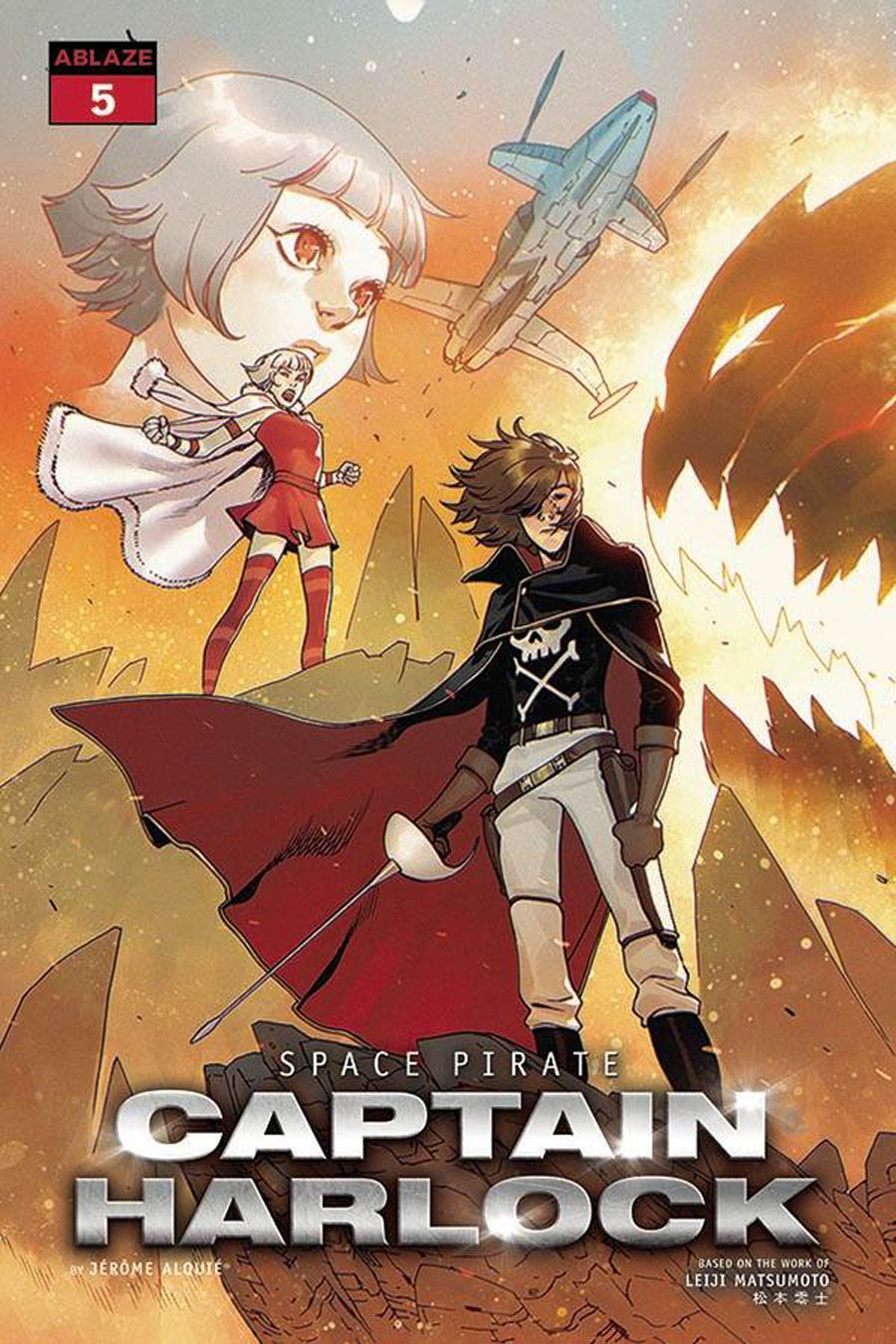 Space Pirate Captain Harlock #5 Cover A Regular Bengal Cover