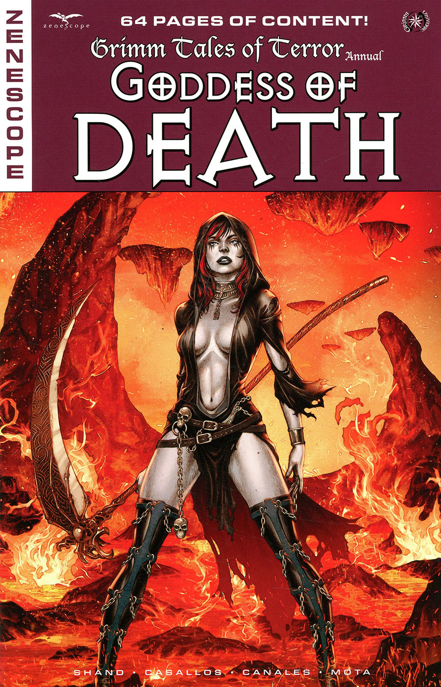 Grimm Fairy Tales Presents Grimm Tales Of Terror Annual #1 Goddess Of Death Cover A Geebo Vigonte