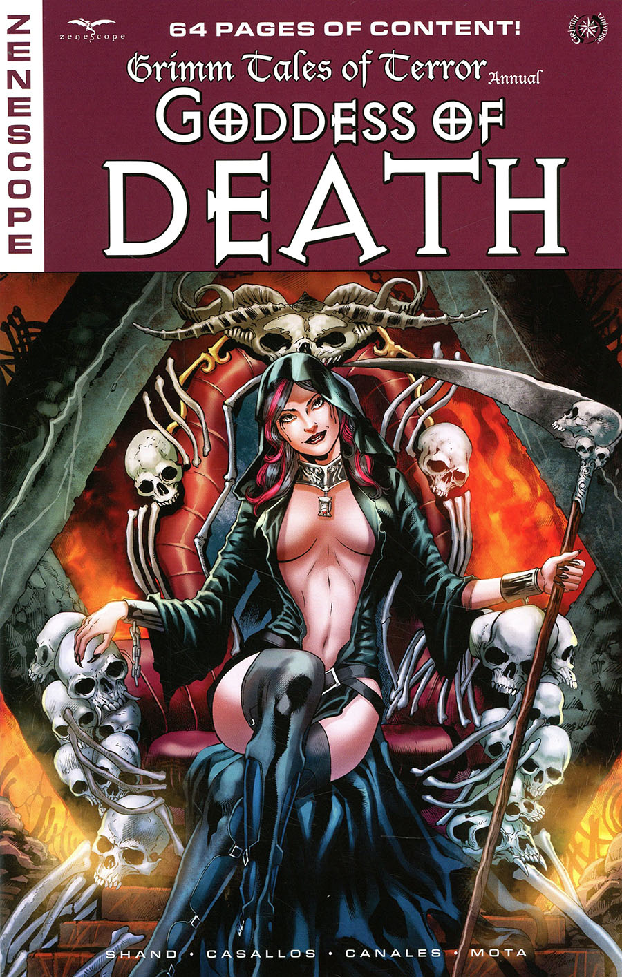 Grimm Fairy Tales Presents Grimm Tales Of Terror Annual #1 Goddess Of Death Cover B Igor Vitorino