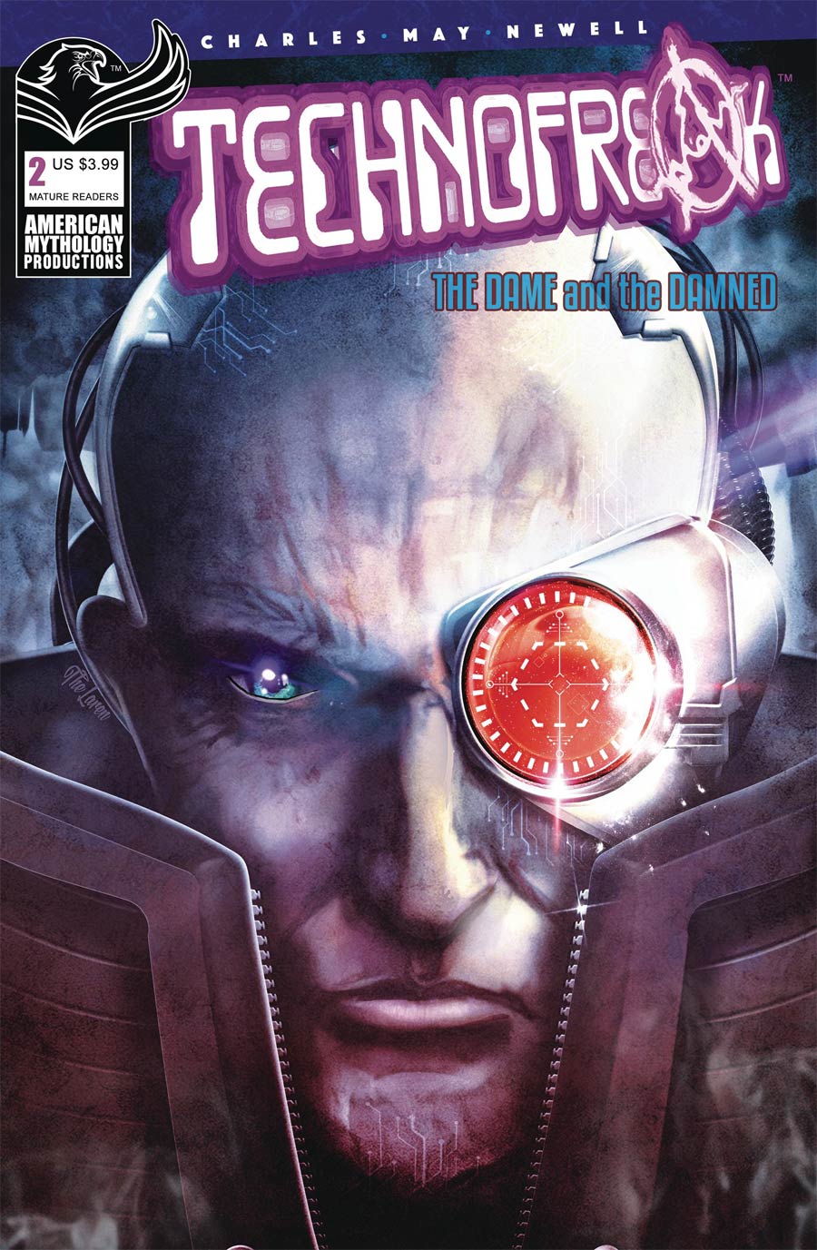 Technofreak #2 Cover B Variant Hal Laren Cover