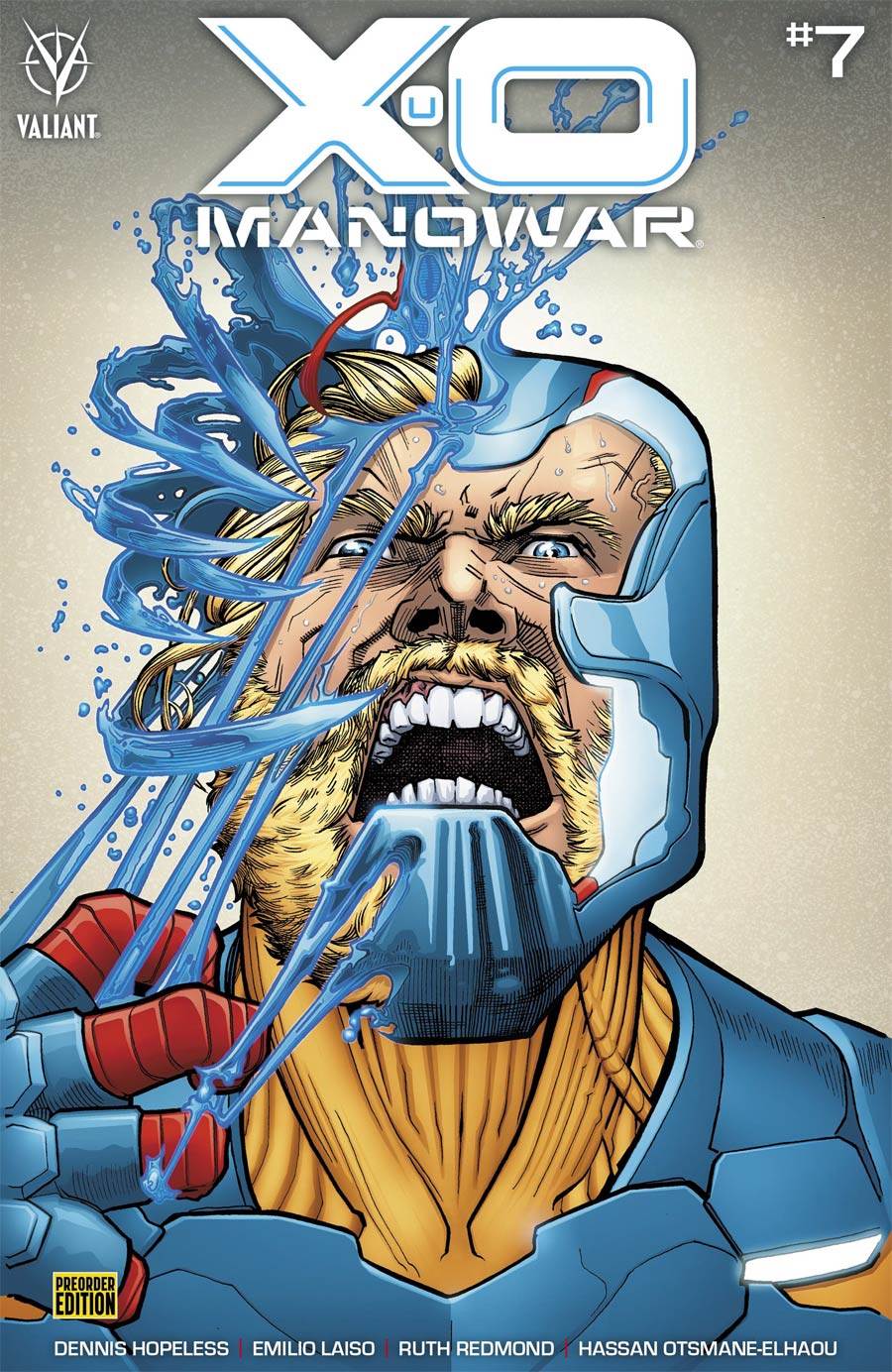 X-O Manowar Vol 5 #7 Cover C Variant Chris Johnson Pre-Order Edition