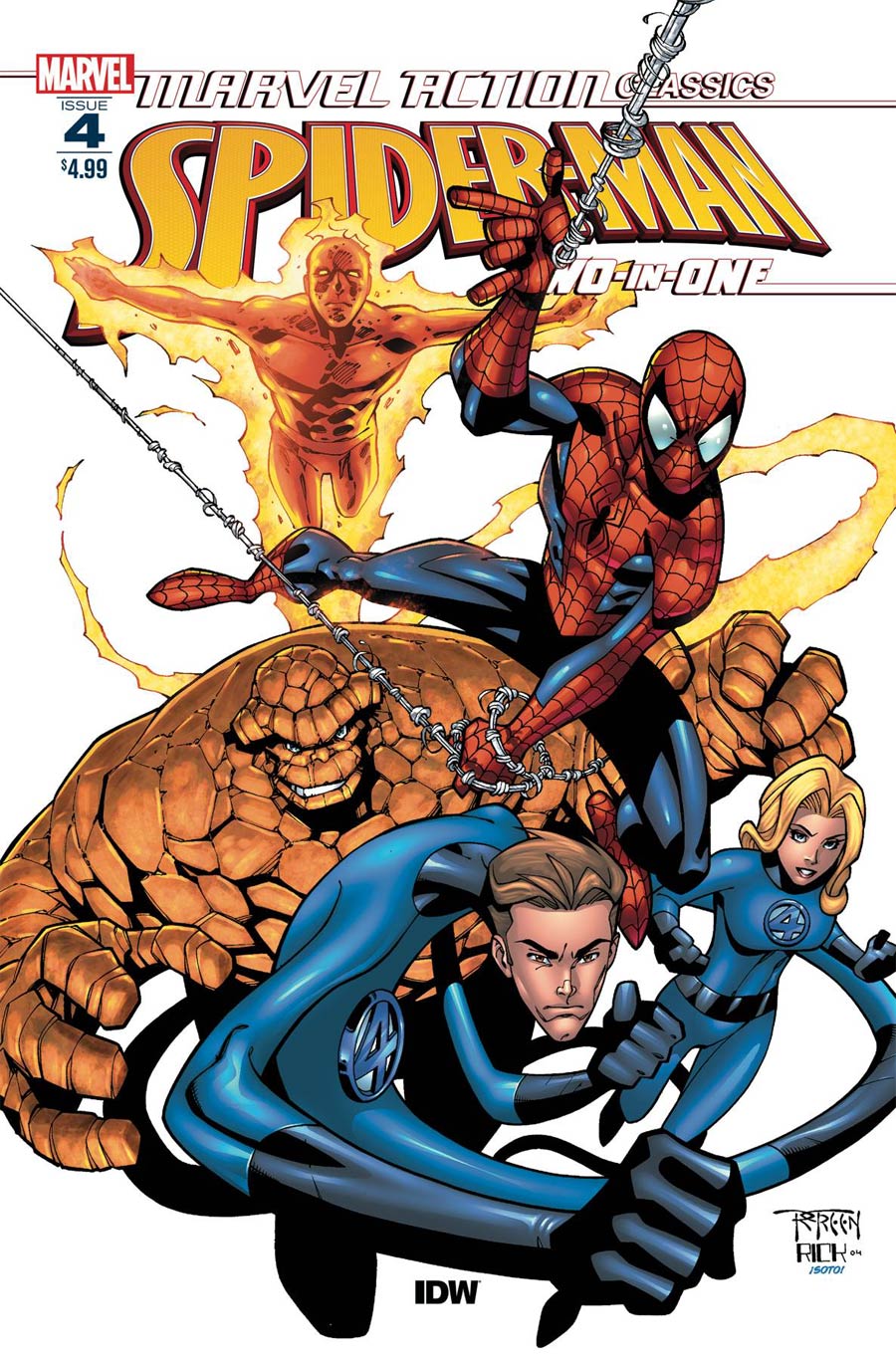 Marvel Action Classics Spider-Man Two-In-One #4