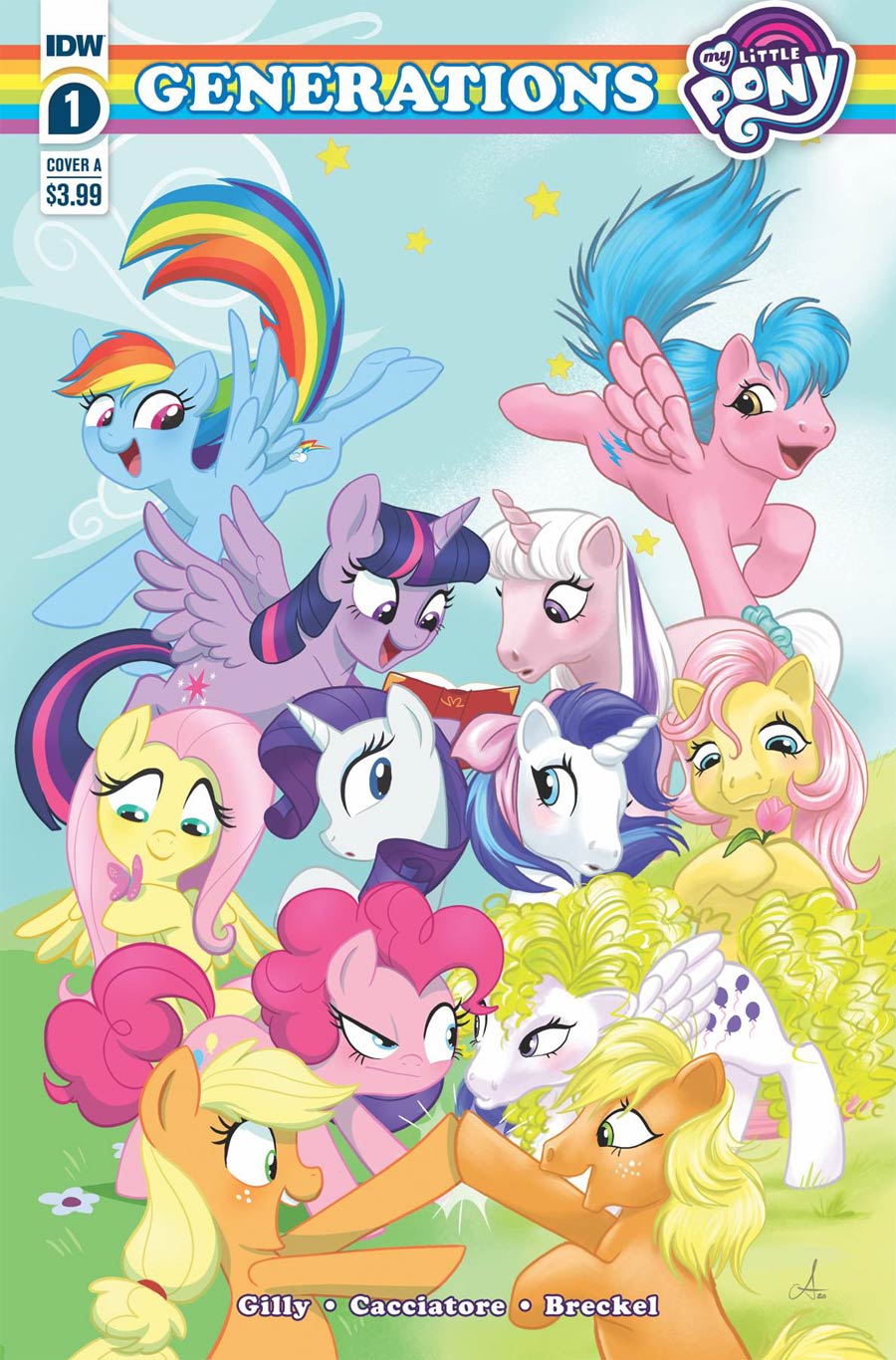 My Little Pony Generations #1 Cover A Regular Amy Mebberson Cover