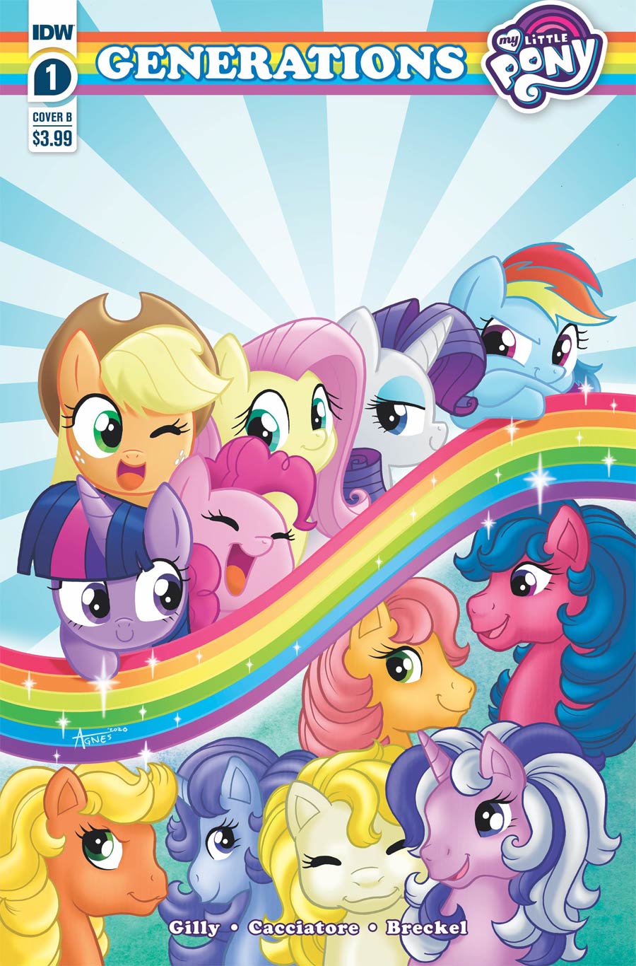 My Little Pony Generations #1 Cover B Variant Agnes Garbowska Cover