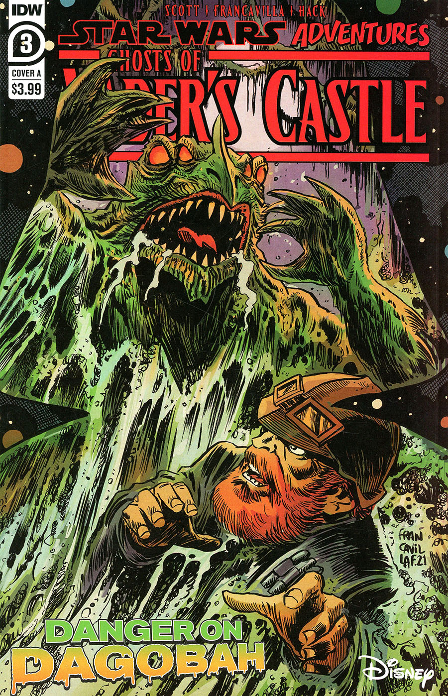 Star Wars Adventures Ghosts Of Vaders Castle #3 Cover A Regular Francesco Francavilla Cover