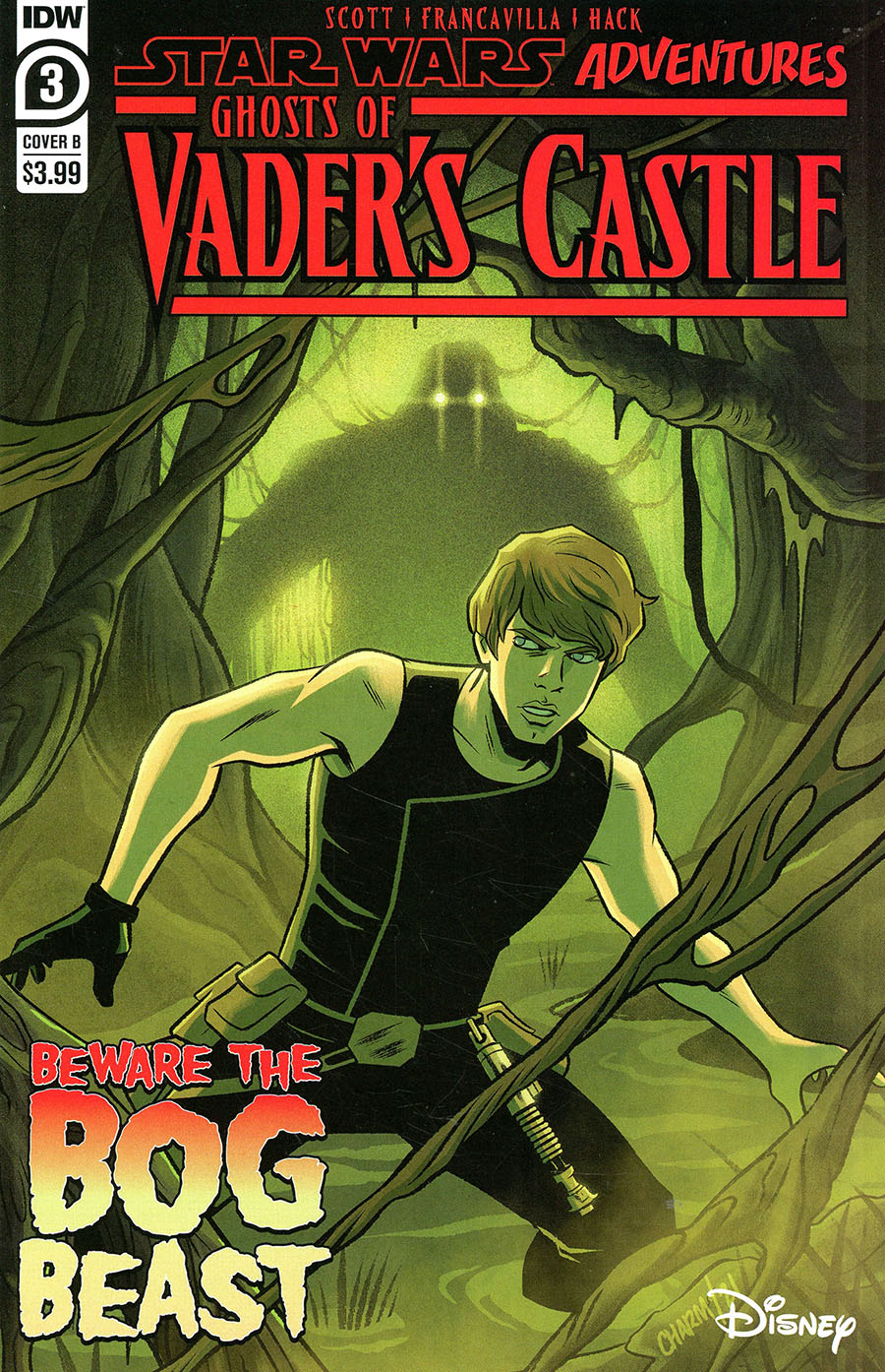 Star Wars Adventures Ghosts Of Vaders Castle #3 Cover B Variant Derek Charm Cover