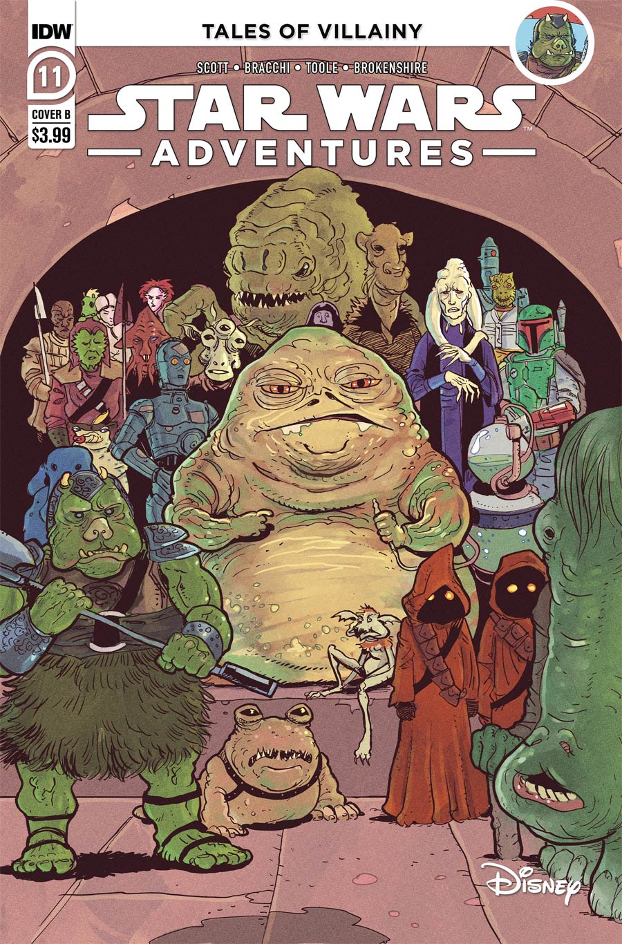 Star Wars Adventures Vol 2 #11 Cover B Variant Nick Brokenshire Cover