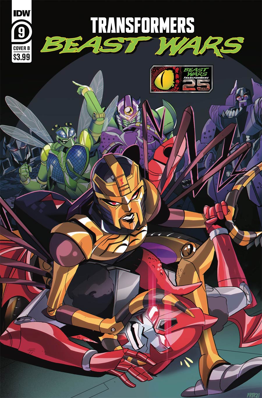 Transformers Beast Wars Vol 2 #9 Cover B Variant Priscilla Tramontano Cover