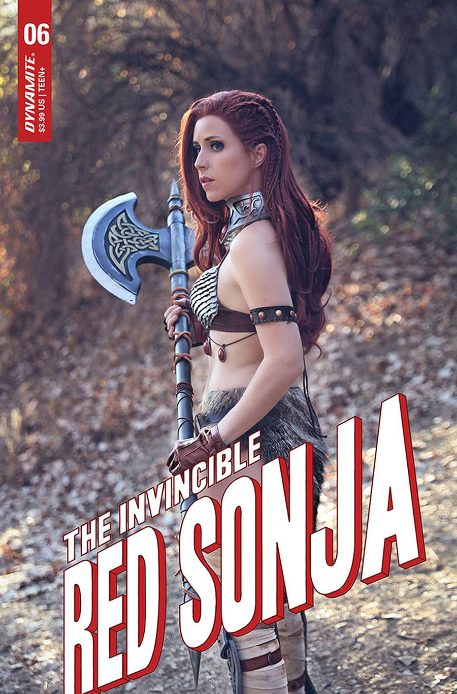 Invincible Red Sonja #6 Cover E Variant Dominica Jordan Cosplay Photo Cover