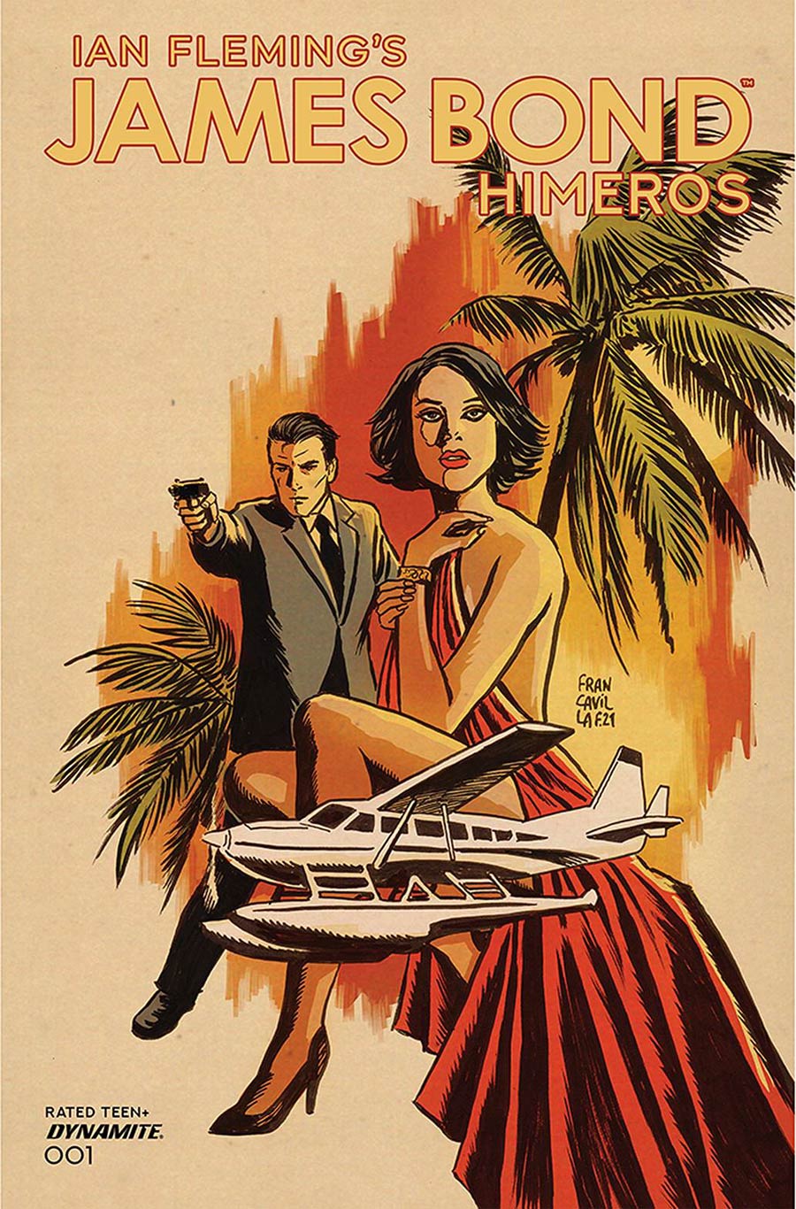 James Bond Himeros #1 Cover A Regular Francesco Francavilla Cover