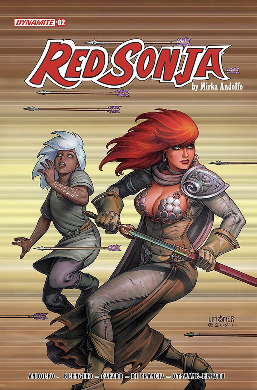 Red Sonja Vol 9 #2 Cover C Variant Joseph Michael Linsner Cover