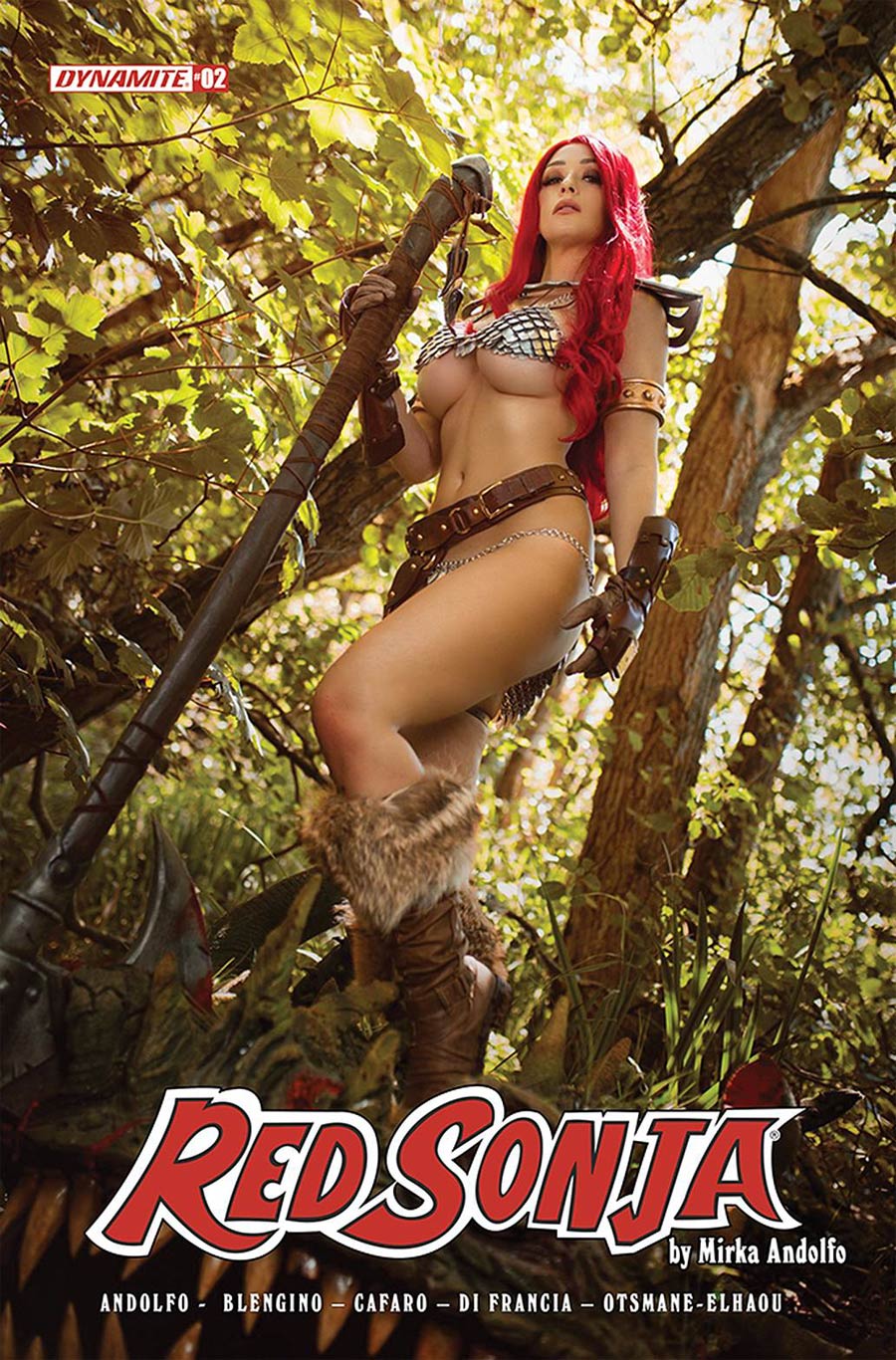 Red Sonja Vol 9 #2 Cover E Variant Tabitha Lyons Cosplay Photo Cover